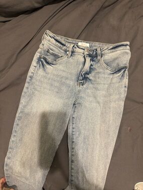 High-Rise Light Blue Women's Jeans